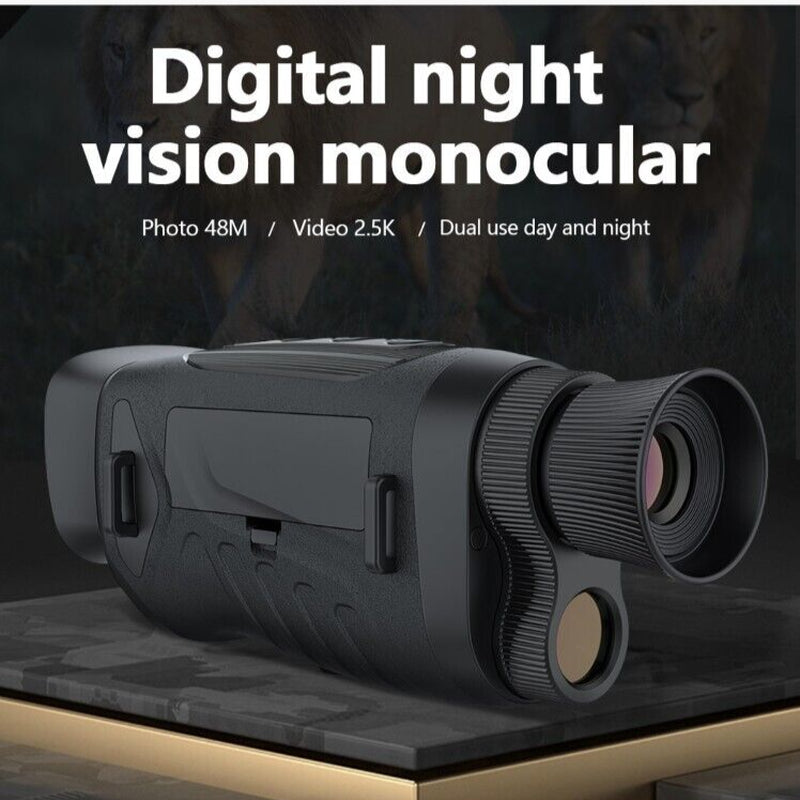 Night Vision 8X Digital Zoom Telescope Monocular Photo Video for Hunting Outdoor