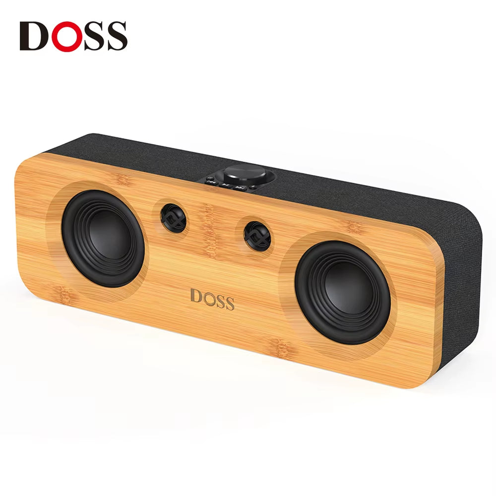 Home Bluetooth Speaker Powerful 50W Stereo Bass Subwoofer Sound 35H Playtime Wireless Speaker for Record Player Computer TV